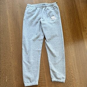 Roots Park City Gray Sweatpants with Elastic Waistband Womens Small